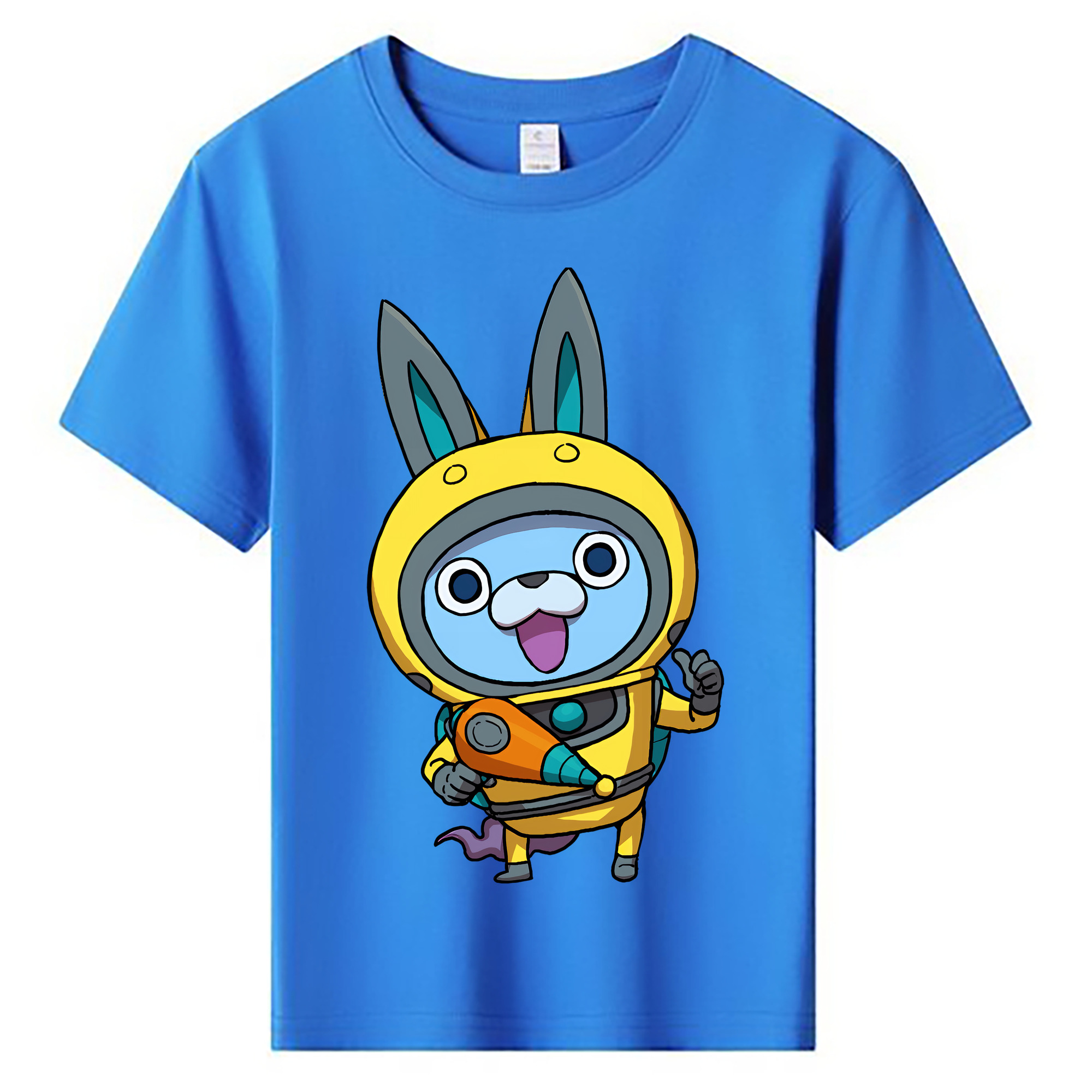 （画像用） 妖怪ウォッチ Yo-kai Watch 綿100％キッズTシャツ（フロントプリント）
